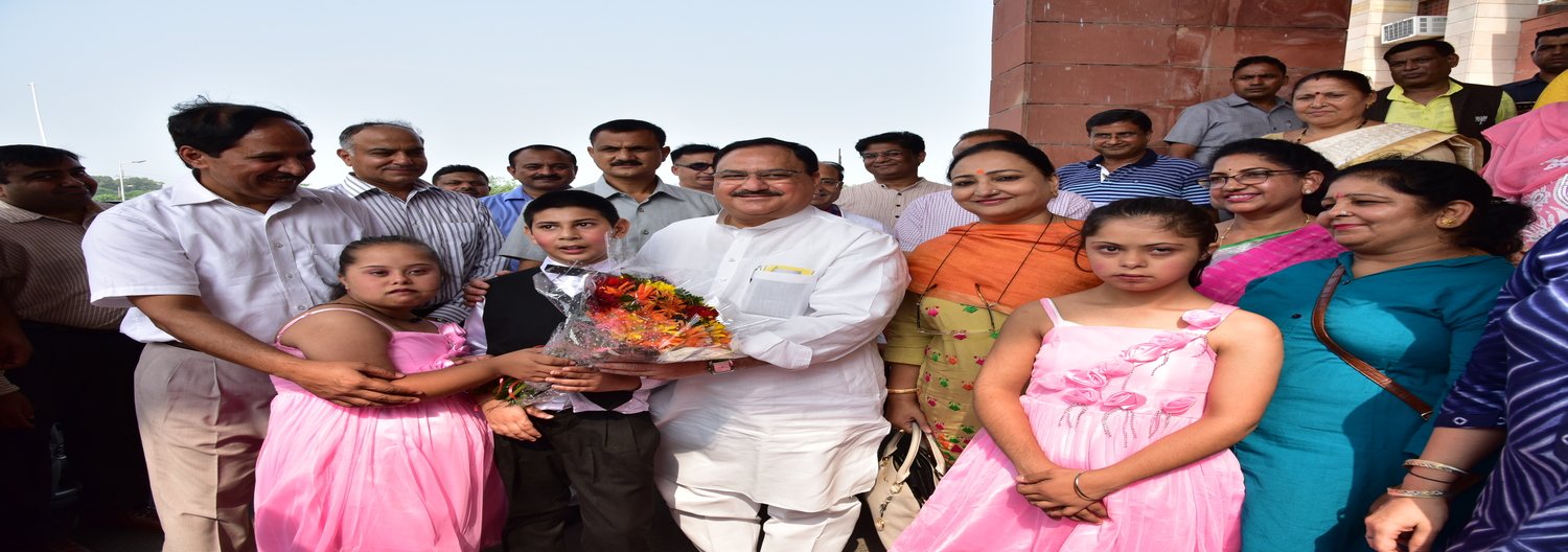 Shri. J.P Nadda visit in GRIID