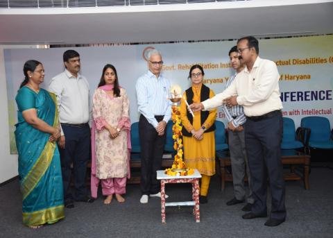 The Government Rehabilitation Institute for Intellectual Disabilities (GRIID), Chandigarh, in collaboration with the Haryana Yog Aayog, Government of Haryana, organised an International Conference on the theme of “Yoga for Empowerment: Enhancing