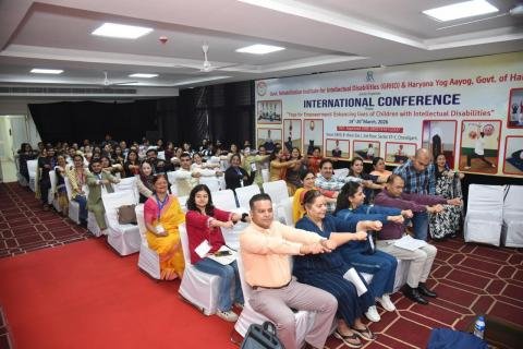 The Government Rehabilitation Institute for Intellectual Disabilities (GRIID), Chandigarh, in collaboration with the Haryana Yog Aayog, Government of Haryana, organised an International Conference on the theme of “Yoga for Empowerment: Enhancing
