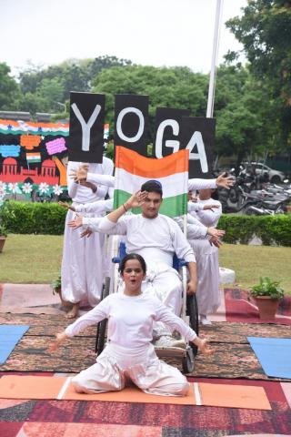 Government Rehabilitation Institute for Intellectual Disabilities (GRIID), Chandigarh, celebrated the 80th Independence Day with great patriotic fervour, enthusiasm and a spirit of national unity at the institute premises.