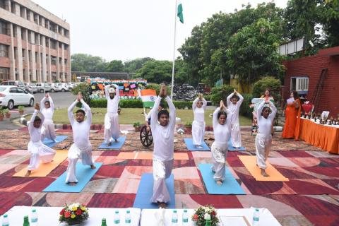 Government Rehabilitation Institute for Intellectual Disabilities (GRIID), Chandigarh, celebrated the 80th Independence Day with great patriotic fervour, enthusiasm and a spirit of national unity at the institute premises.