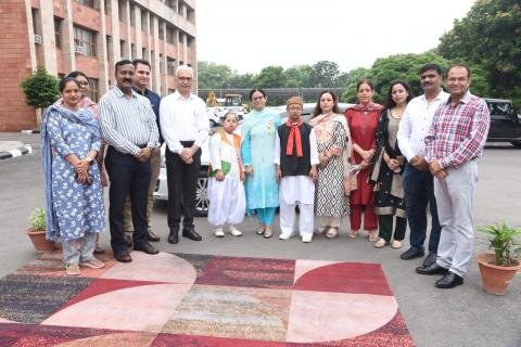 Government Rehabilitation Institute for Intellectual Disabilities (GRIID), Chandigarh, celebrated the 80th Independence Day with great patriotic fervour, enthusiasm and a spirit of national unity at the institute premises.