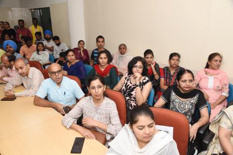 GRIID "Silver Jubilee Celebrations" "WORKSHOP FOR PARENTS ON LEGAL ISSUE & PROVISIONS OF NATIONAL TRUST FOR PERSON WITH DISABILITIES & RPWD ACT.SCHEMES & BENEFITS OF CHANDIGARH" on 07.08.2023 by Justice S.D Anand (Retd.) Punjab & Haryana High Court