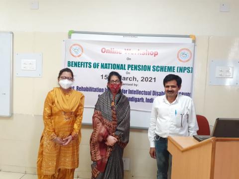 GRIID Special School Organises  Workshop on Benefits of National Pension Scheme (NPS) on 15th March, 2021